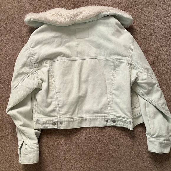Mint Green Levi’s Corduroy Jacket - Picture 4 of 8